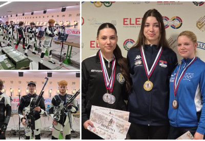 АЛЕКСАНДРА ХАВРАН БОЉА ОД ДРЖАВНОГ РЕКОРДА: Стрелкињи „Новог Сада 1790“ бронза на Војводина купу