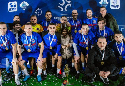 ЗАВРШЕНА СЕЗОНА У ЛИГАМА И КУПУ НОВОГ САДА У МИНИФУДБАЛУ: Даг енд ред Интеркафе поново најбољи