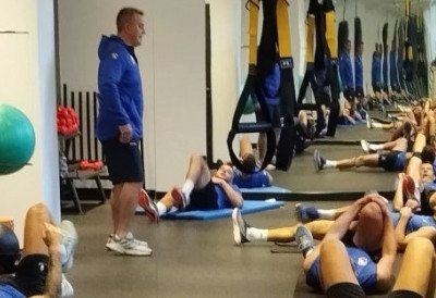 ФУДБАЛЕРИ ВОШЕ У СВОЈОЈ БАЗИ НАСТАВЉАЈУ ПРИПРЕМЕ ЗА ПОКРАЈИНСКИ ДЕРБИ СА ТСЦ-ОМ: Селекција играча основ свему