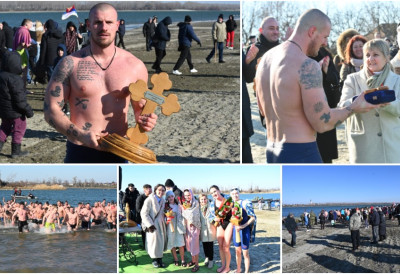 Пливало око 100 пливача из целе Војводине АЛЕКСАНДАР РАШИЋ ПОБЕДНИК ОВОГОДИШЊЕГ БОГОЈАВЉЕНСКОГ ПЛИВАЊА ЗА ЧАСНИ КРСТ У БЕОЧИНУ Најмлађи учесник Вељко (14) из Новог Сада