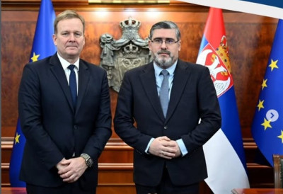 ВАЖАН СУСРЕТ! Министар Старовић са изаслаником ЕУ Петером Соренсеном о дијалогу и стабилности (ФОТО)