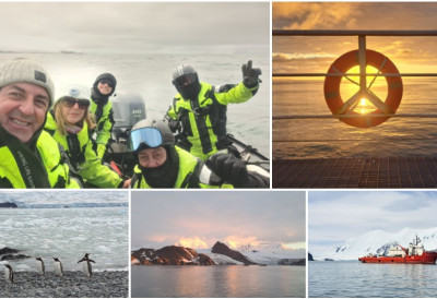 ПОПИО САМ ВОДУ ИЗ ГЛЕЧЕРА, то је прави еликсир: АЛЕКСАНДАР ЈЕ ДУЖЕ ОД МЕСЕЦ ДАНА ЈЕ НА ИСТРАЖИВАЧКОМ БРОДУ НА АНТАРКТИКУ - пингвини, фоке и корморани се апсолутно не плаше човека