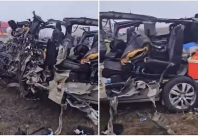 (ВИДЕО) БЛОКИРАО СЕ МЕЊАЧ ТОКОМ МАНЕВРА? Ово је могући разлог ЈЕЗИВЕ ТРАГЕДИЈЕ у Румунији! У стравичном ЛАНЧАНОМ СУДАРУ страдало седам навијача