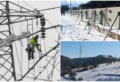У 10 општина и даље на снази ванредна ситуација СРБИЈА ПОД ЛЕДОМ, ЗАБЕЛЕЖЕНИ СНЕЖНИ РЕКОРДИ Држава смањила дозвољену брзину на свим путевима!