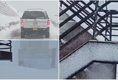 ЗАБЕЛЕЛИ СЕ И ХАВАЈИ Усред кишне сезоне НАПАДАО СНЕГ! Ево како то метеоролози објашњавају (ФОТО, ВИДЕО)