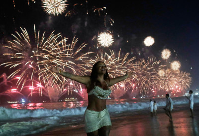 (ВИДЕО) ДОЧЕК ЗА ГИНИСА У Рију Нову годину дочекало 5,1 МИЛИОН ЉУДИ!