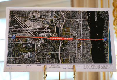 „Памтићу овај невероватан гест до краја живота“ ДЕО ЈУЖНОГ БУЛЕВАРА У ПАЛМ БИЧУ ОД ДАНАС СЕ ЗОВЕ БУЛЕВАР ДОНАЛДА ТРАМПА