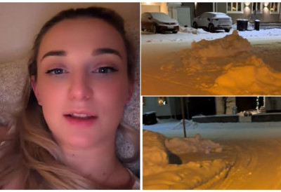 (ВИДЕО) "ОВДЕ НИКО НЕ ЧИСТИ, НЕ ПАДА ИМ НА ПАМЕТ" Босанка која живи у Шведској оплела по Балканцима! Показала своју улицу па поручила: "Ови што се жале што им се не очисте три пахуље снега одмах..."