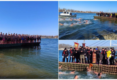 (ФОТО, ВИДЕО) БОГ СЕ ЈАВИ! У СРЕМСКОЈ КАМЕНИЦИ ДО ЧАСНОГ КРСТА НА ТЕМПЕРАТУРИ ИСПОД НУЛЕ ДОПЛИВАО 19-ГОДИШЊИ ФИЛИП Међу 100 учесника и четири даме