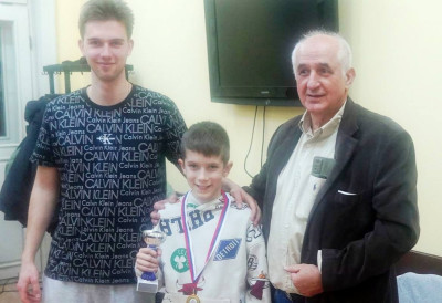ЛЕОНИД ИВАНОВИЋ НАЈМЛАЂИ ДОБИТНИК ФЕБРУАРСКЕ НАГРАДЕ  Комисија једногласно подржала младог шаховског шампиона