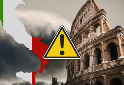 НЕВРЕМЕ ГАЗИ ИТАЛИЈУ, ВОДА ОДНЕЛА ГРОБЉЕ! Таласи висине 8 метара потопили све пред собом (ФОТО)