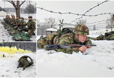 НАЈМЛАЂИ ВОЈНИЦИ НА ПРОВЕРИ Обученост припадника ВС у Сомбору, Ваљеву и Лесковцу није подбацила ПОТПУНО САВЛАДАЛИ ОБУКУ