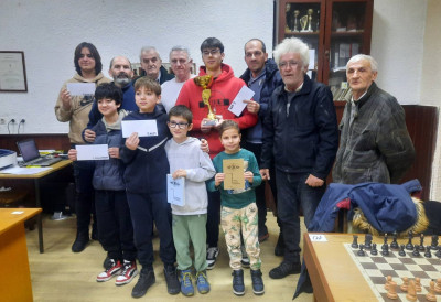 ШАХОВСКО ПРВЕНСТВО БАЧКЕ ПАЛАНКЕ: Лазар Давидов убедљиво до титуле