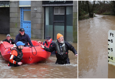 НА СТОТИНЕ ШКОЛА ЗАТВОРЕНО Олуја Чандра дивља Великом Британијом УДАРИ ВЕТРА ДОСТИЖУ И 120 km/h