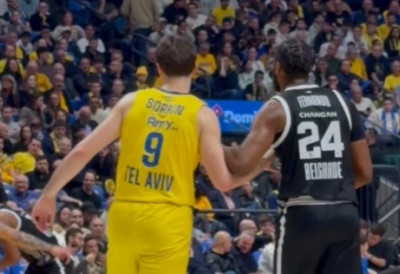 (ФОТО) МАКАБИЈЕВО „ХВАЛА БЕОГРАДЕ“ Израелски тим се на овај начин одужио Партизану