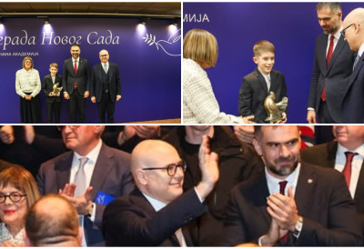 НОВИ САД ЈЕ СТЕКАО СЛОБОДУ У ЗАЈЕДНИШТВУ КОЈЕ ЈЕ ТЕМЕЉ НАПРЕТКА Вучевић: Гарант будућности су млади, свим Новосађанима срећан Дан града