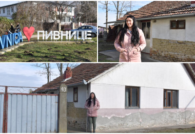 (ФОТО/ ВИДЕО) АЛЕКСАНДРА КУКУЉЧИЋ ИЗ ПИВНИЦА ИЗАБРАЛА ЖИВОТ НА СЕЛУ Први корак уз помоћ државе и породице