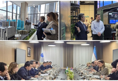 МЕСАРОВИЋ СЕ САСТАЛА СА МИНИСТРОМ ДИГИТАЛНИХ ТЕХНОЛОГИЈА УЗБЕКИСТАНА Обострани интерес за развој ИТ индустрије, извоз дигиталних услуга, јачање стартап екосистема и институционалну сарадњу