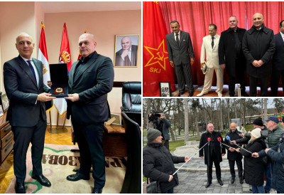 ДАЛИБОР МАРКОВИЋ И АМБАСАДОР ЕГИПТА У ЈАГОДИНИ Договорен наставак братске и пријатељске сарадње