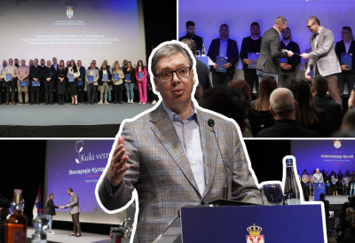 "СРЕДСТВА ЋЕ ИЋИ ДО 10 МИЛИОНА ДИНАРА" Председник Вучић свечано уручује уговоре за винаре, приоизвођаче ракије и других алкохолних пића: Успели смо да престигнемо многе земље у региону