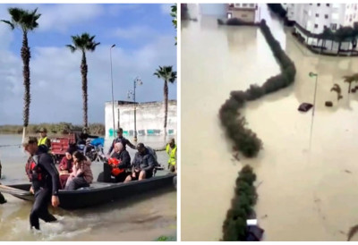 ”ГРАДУ ДУХОВА” ПРЕТИ ВЕЛИКА ОПАСНОСТ Због поплава евакуисано око 50.000 људи из Ксар ел-Кебира (ВИДЕО)