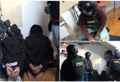 (ВИДЕО) Ухапшена два мушкарца која су БАЦИЛА БОМБУ НА РЕСТОРАН! Огласио се Дачић о НАПАДУ НА НОВОМ БЕОГРАДУ