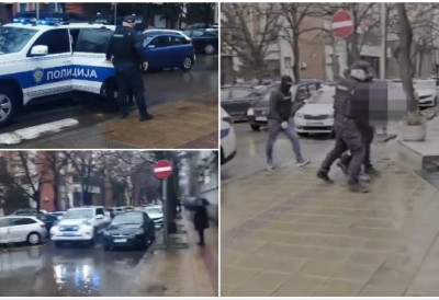 (ВИДЕО) Усмртио је с више хитаца! НОВА ХАПШЕЊА ЗБОГ ЈЕЗИВОГ УБИСТВА У НИШУ: Овако су приведени саучесници