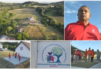 КАПА ДОЛЕ ЗА СЈАЈНОГ ДОМАЋИНА Драган уступио ЦЕЛО ИМАЊЕ у селу Моравци ДЕЦИ С ПОСЕБНИМ ПОТРЕБАМА: Саосећам с тим родитељима, јер је то и моја мука