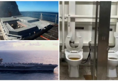 „Запело“ на најскупљем носачу на свету! ПОЈАВИЛИ СЕ ШОК СНИМЦИ: 5.000 морнара на ЈЕЗИВИМ мукама, планирају да НАПУСТЕ МОРНАРИЦУ чим се мисија заврши (ВИДЕО)