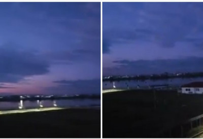 ВАЗДУШНА ОПАСНОСТ ПОРЕД СРБИЈЕ ТРАЈАЛА САТИМА Погледајте снимак УНИШТЕЊА РУСКОГ ДРОНА изнад Дунава! Све се одиграло у близини затвора (ВИДЕО)