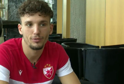 РЕПРЕЗЕНТАТИВАЦ СРБИЈЕ СЕ ВРАТИО КУЋИ Страхиња Ераковић поново у Црвеној звезди