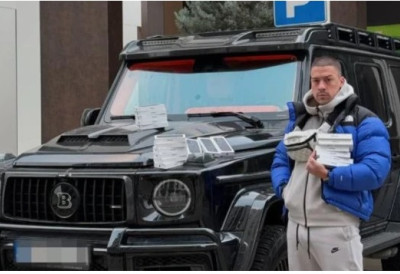 УХАПШЕН МЛАДИЋ (23) КОЈИ ЈЕ ЗАПАЛИО АУТОМОБИЛ БАКЕ ПРАСЕТА Одређено му задржавање