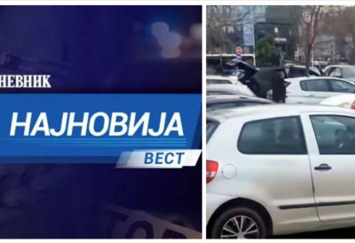 ПОЛИЦИЈА УЛЕТЕЛА С ФАНТОМКАМА И ПАНЦИРИМА Погледајте снимак хапшења у Новом Саду (ВИДЕО)