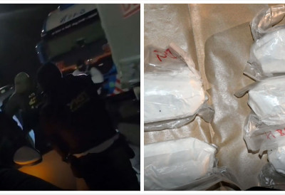 ХАПШЕЊЕ У БЕОГРАДУ ЗБОГ АМФЕТАМИНА Полиција привела таксисту, торба у гепеку пуна опојне дроге (ВИДЕО/ФОТО)