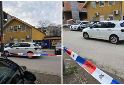 (ФОТО) Таксиста избоден ножем насред улице! УЖАС НА ГРБАВИЦИ Нападач насрнуо након свађе, увиђај у току