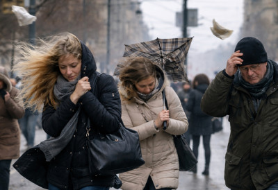 СНАЖАН ВЕТАР ПРАВИ ХАОС ШИРОМ СРБИЈЕ! Кошава достиже орканску снагу у Банату ЕВО ШТА НАС ЧЕКА НАРЕДНИХ ДАНА