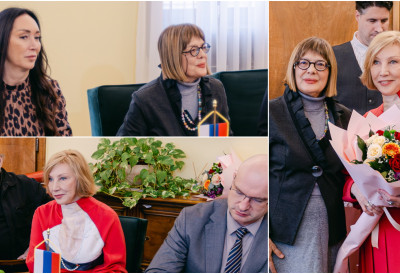 MAJA ГОЈКОВИЋ САСТАЛА СЕ СА ДИРЕКТОРКОМ БОЉШОЈ ДРАМСКОГ ТЕАТРА Руске звезде гостују у Новом Саду са „Поданицима“