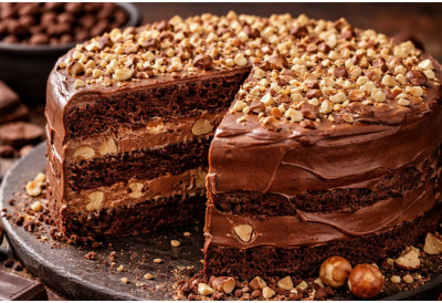 НЕОДОЉИВА ТОРТА ШИРЛИ ТЕМПЛ Сочна, кремаста, пуна лешника и чоколаде, а БЕЗ ТРУНКЕ БРАШНА