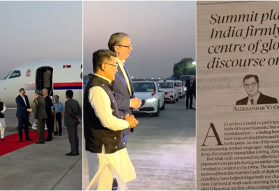 (ВИДЕО) АЛЕКСАНДАР ВУЧИЋ СЕ ОГЛАСИО ИЗ ЊУ ДЕЛХИЈА: „Значајно је да будемо део ере вештачке интелигенције, то је шанса за даљи раст“