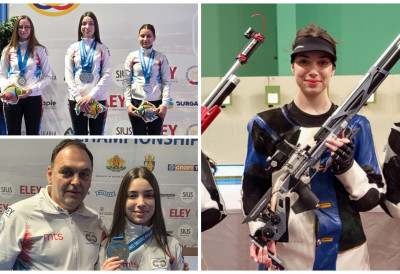 НАСТАВЉА СЕ БЕРБА МЕДАЉА СРПСКИХ СТРЕЛАЦА: Анђелија Стевановић вицешампионка Европе, сребро и за екипу Србије