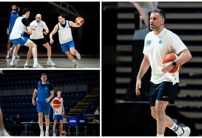 (ФОТО) АЛИМПИЈЕВИЋ ОКУПИО „ОРЛОВЕ“ Почела припрема за двомеч са Атамановом Турском