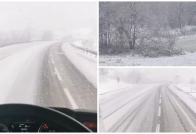 (ВИДЕО) Снег веје као никад раније, возачи опрез! ОВИ ДЕЛОВИ СРБИЈЕ СУ ПОД СНЕЖНИМ ПОКРИВАЧЕМ, температуре се спуштају испод нуле