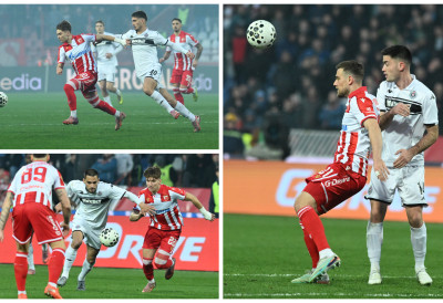 (ФОТО, ВИДЕО) УБЕДЉИВА ПОБЕДА ШАМПИОНА У ВЕЧИТОМ ДЕРБИЈУ: Звезда учврстила лидерску позицију