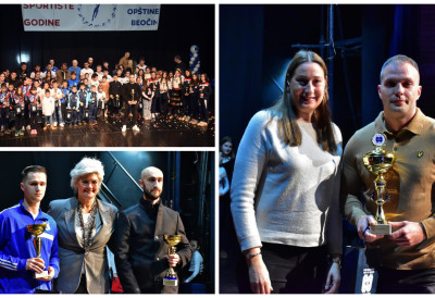 (ФОТО) ОДРЖАН ТРАДИЦИОНАЛНИ ИЗБОР ЗА СПОРТИСТУ ГОДИНЕ ОПШТИНЕ БЕОЧИН Синиша Миљић најуспешнији