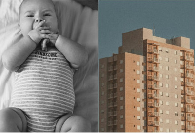 БЕБА ПРЕЖИВЕЛА ПАД С 33. СПРАТА Језив снимак кружи мрежама: Дете ВИСИ С ПРОЗОРА високе стамбене зграде, уследио НЕОЧЕКИВАН ОБРТ (ВИДЕО)