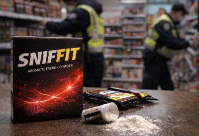 СЛИЧАН КОКАИНУ, АЛИ СЕ ПРОДАЈЕ КАО ЕНЕРГЕТСКИ ПРАХ Након Француске и Италије, SNIFFIT забрањен и у Хрватској