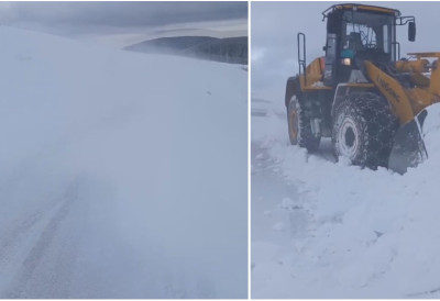 (ВИДЕО) НЕВЕРОВАТНИ СНИМЦИ С ГОЛИЈЕ: Јак ветар прави СМЕТОВЕ ВИСИНЕ НЕКОЛИКО МЕТАРА, возачима се саветује да овуда НЕ КРЕЋУ на пут