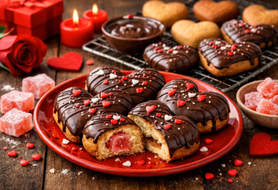 НАПРАВИТЕ МЕКАНЕ КОЛАЧИЋЕ СА СЛАТКИМ ИЗНЕНАЂЕЊЕМ У СРЕДИНИ Идеални за Дан заљубљених јер се лако могу обликовати у срца