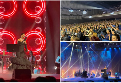 ГРОМОГЛАСАН АПЛАУЗ ЗА НИНУ БАДРИЋ Интимно музичко путовање у Сава центру КУЛТНА ПЛАВА ДВОРАНА испуњена до последњег места (ФОТО, ВИДЕО)