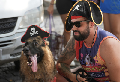 КАРНЕВАЛ У РИЈУ ИМА ПОСЕБНЕ ГОСТЕ Одржан фестивал паса, УСПОМЕНА НА ОРЕЉУ, КОЈЕГ ЈЕ УБИО ВЛАСНИК